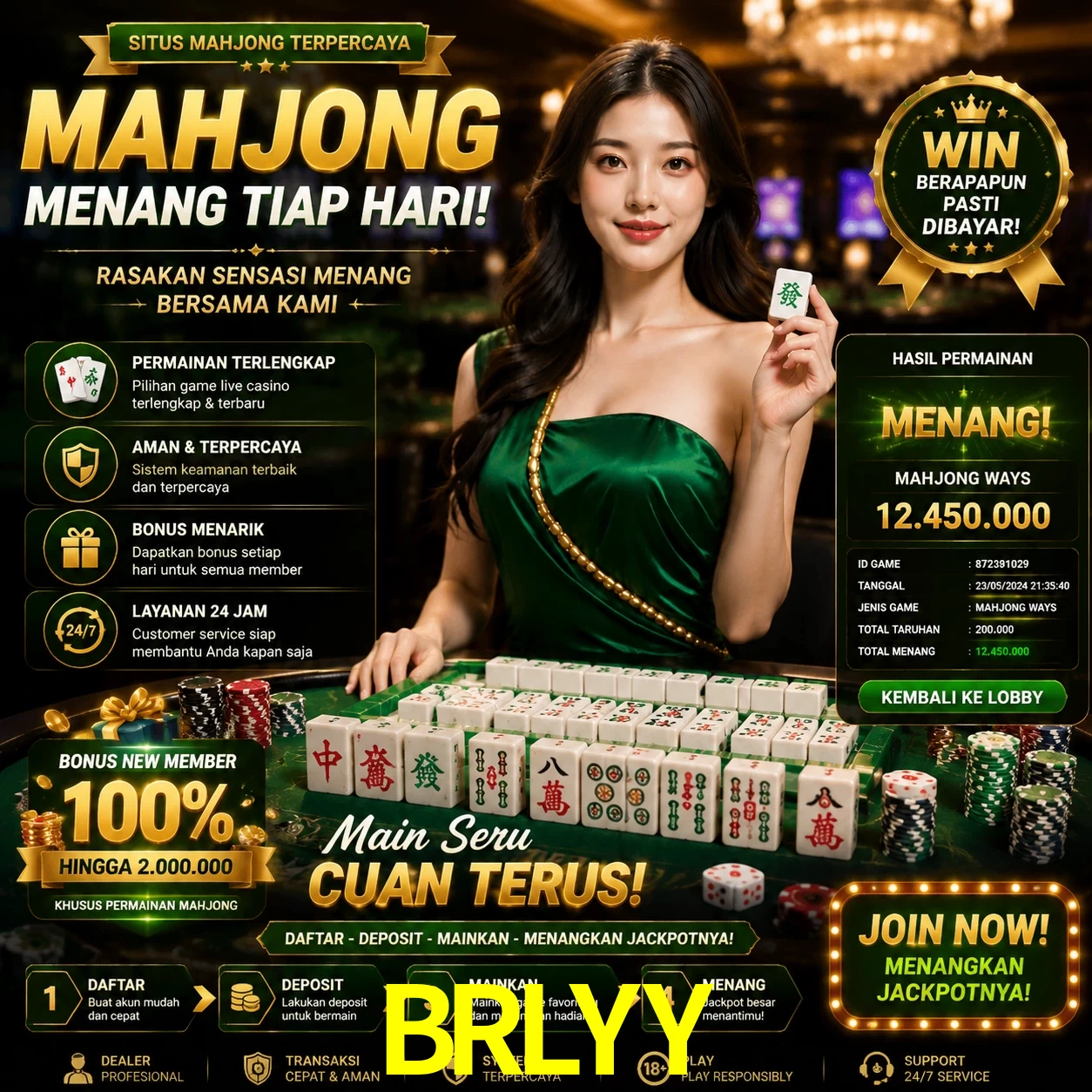 Cashback VIP BRLYY - reembolso semanal